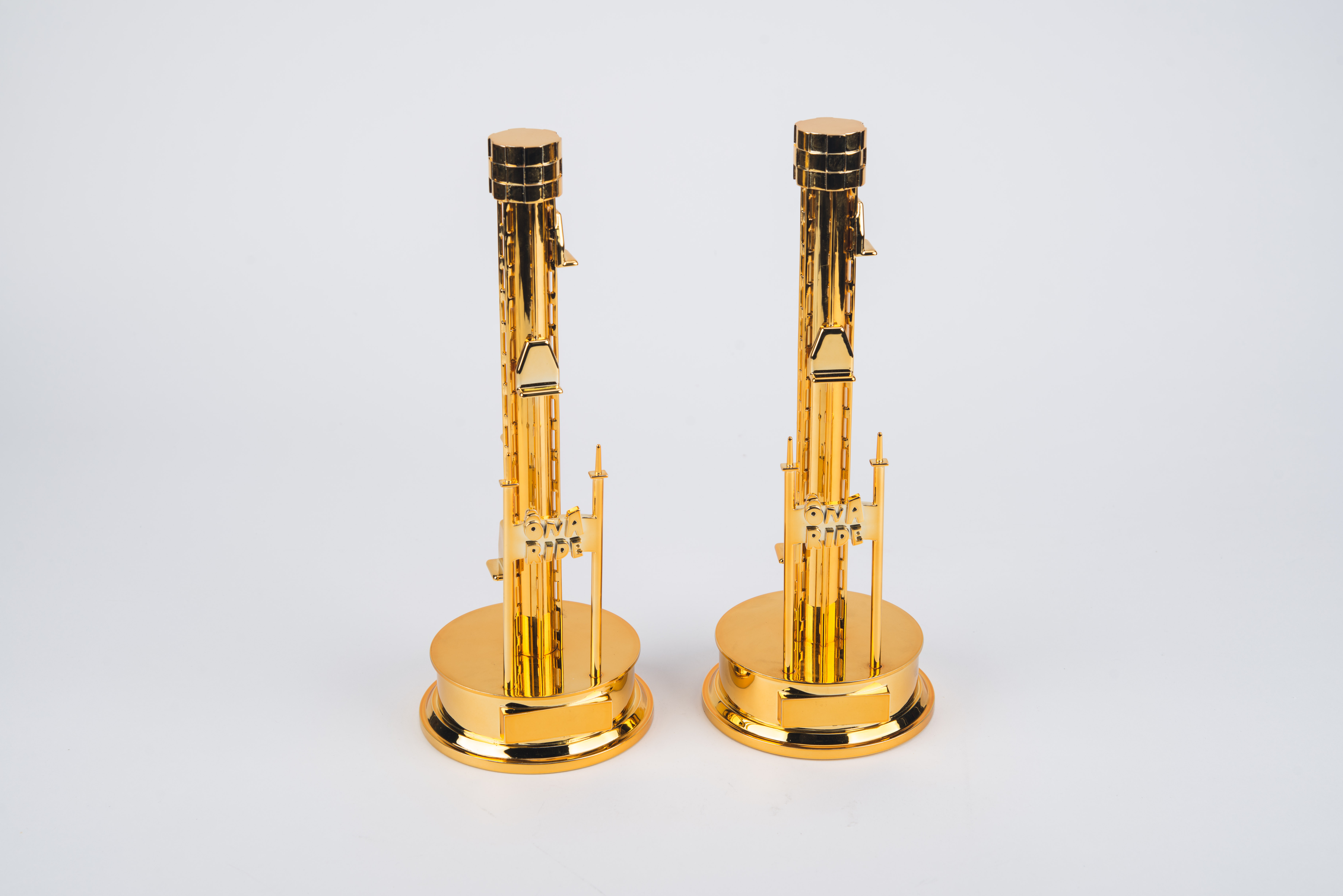 24k gold plated custom awards