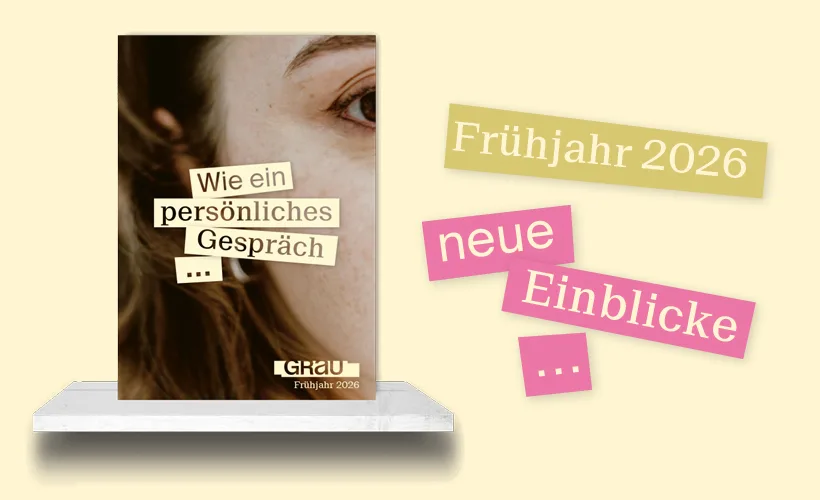 Grau/Programmvorschau Frühjahr 2026