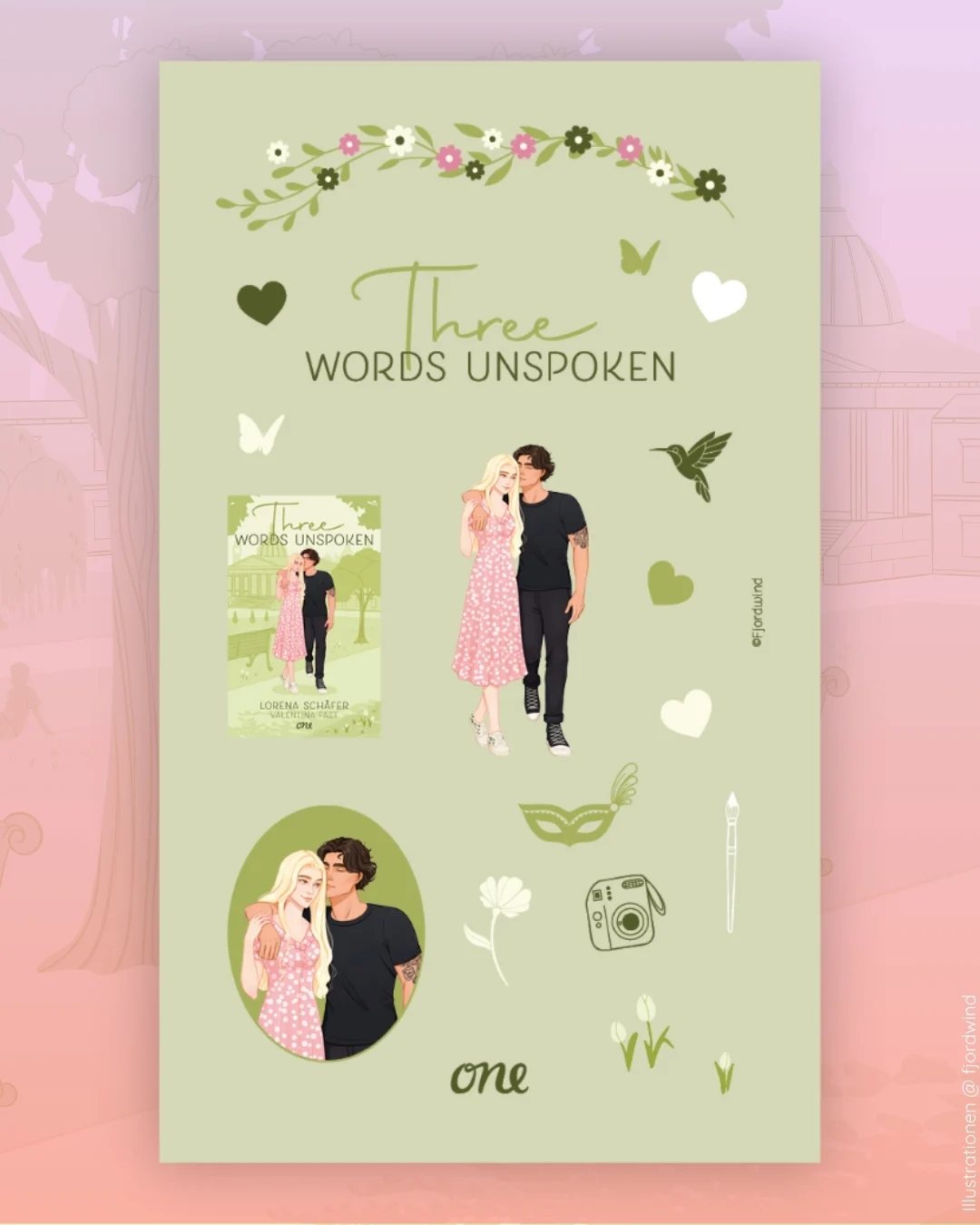 ONE | Three Words Unspoken | Sticker