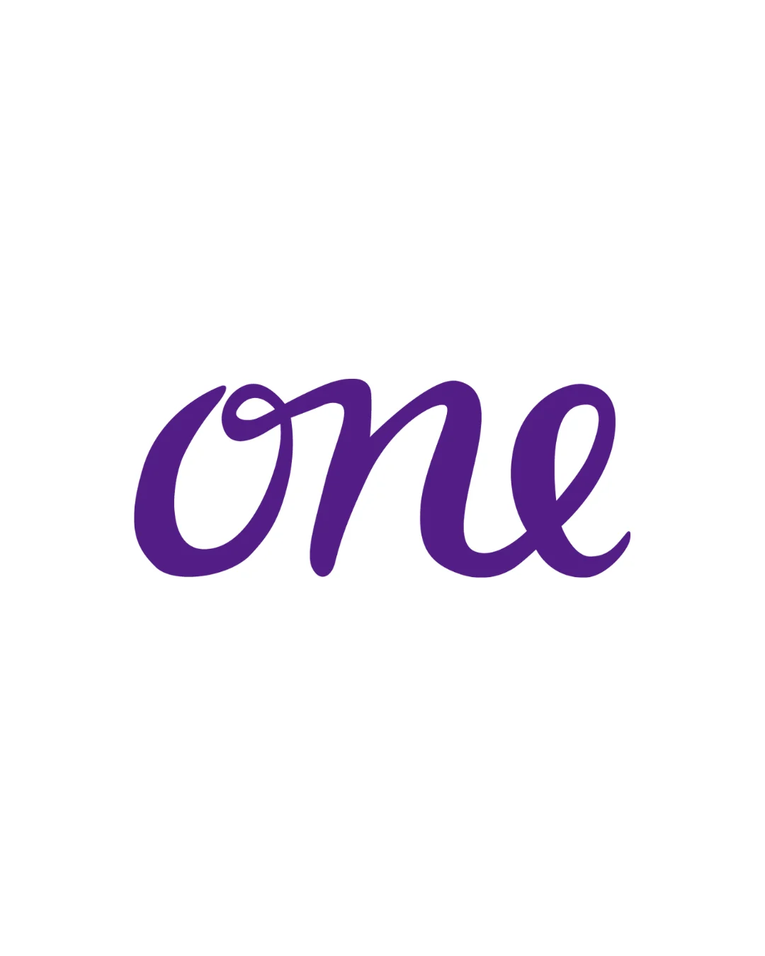 one