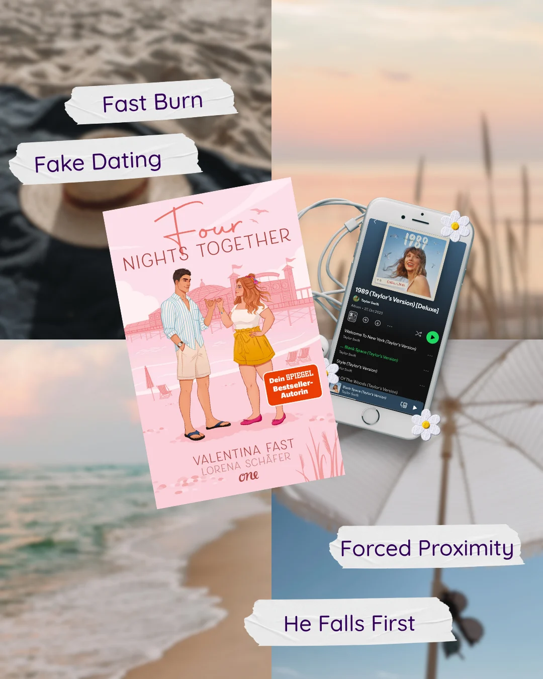 ONE | Bücher für Sommerferien am Meer | Four Nights Together