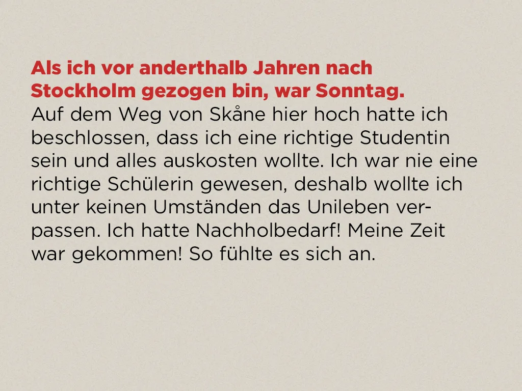 Mustard / Beste Zeiten / Text 1