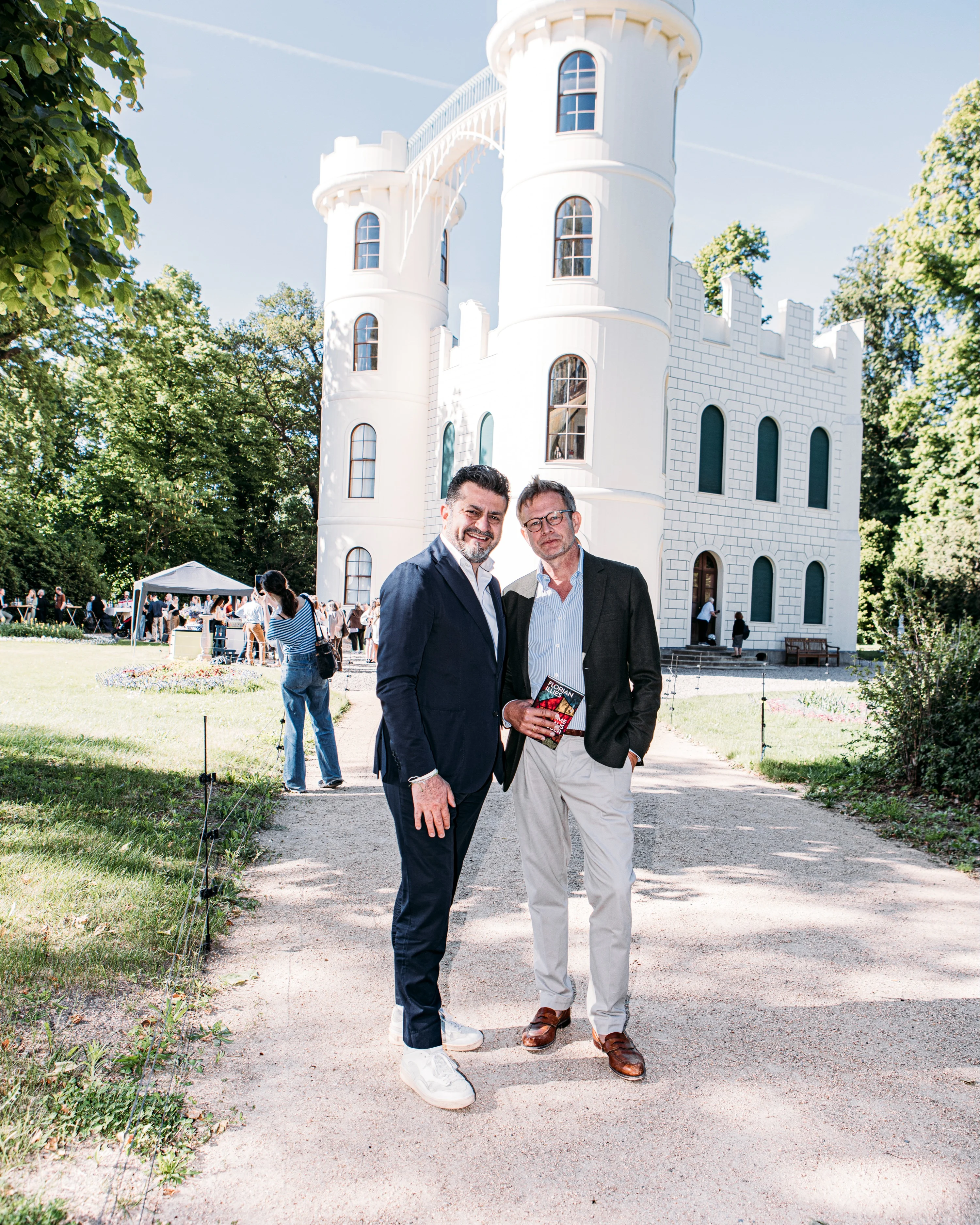 V.L. Soheil Dastyari und Florian Illies © Jan Kapitän