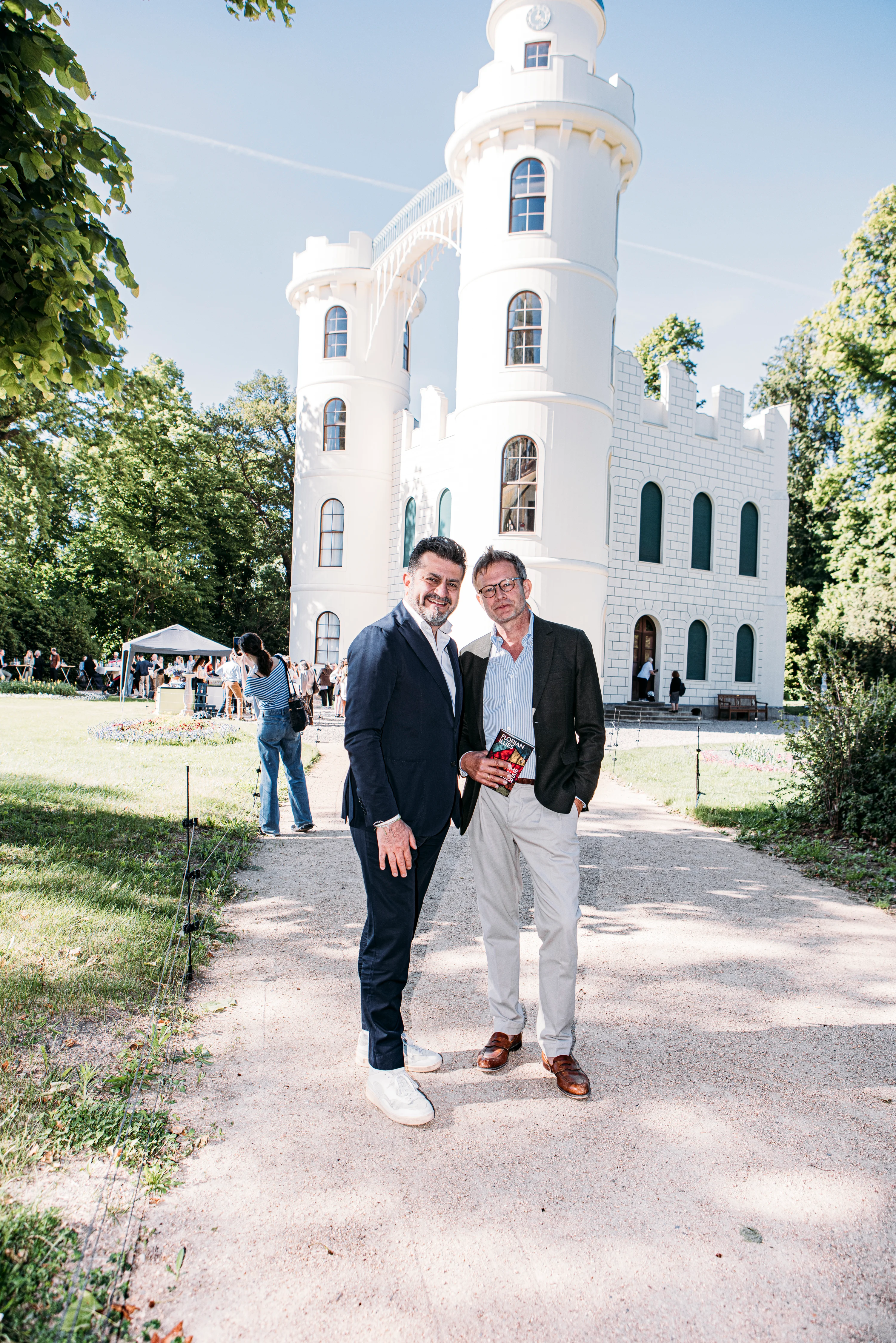V.L. Soheil Dastyari und Florian Illies © Jan Kapitän