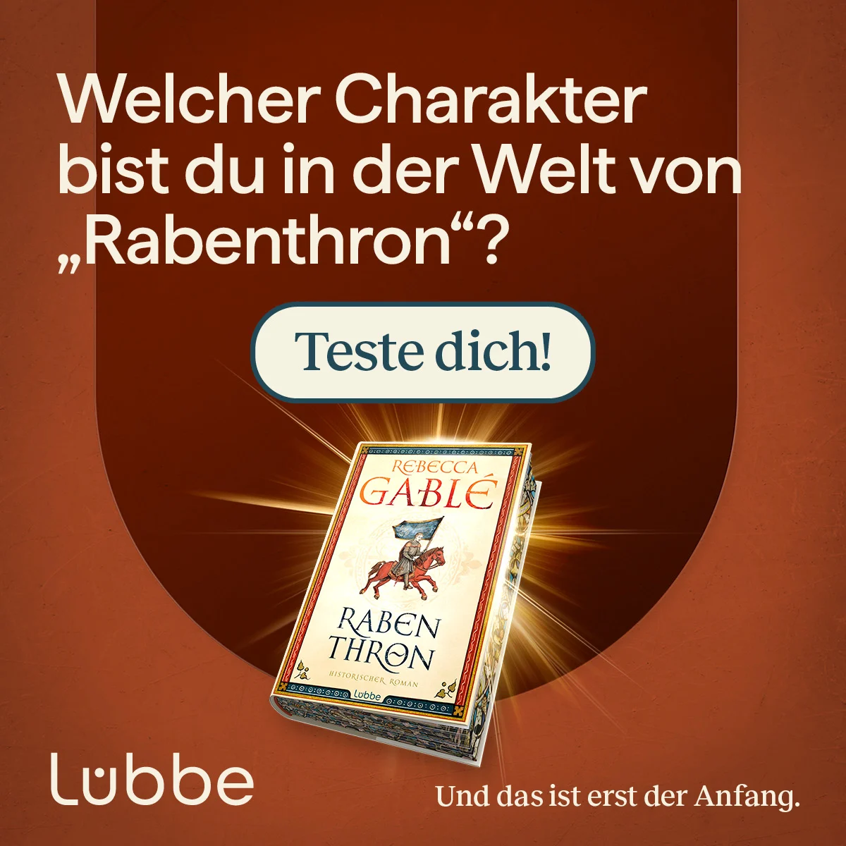Gablé / Rabenthron / Quiz Grafik