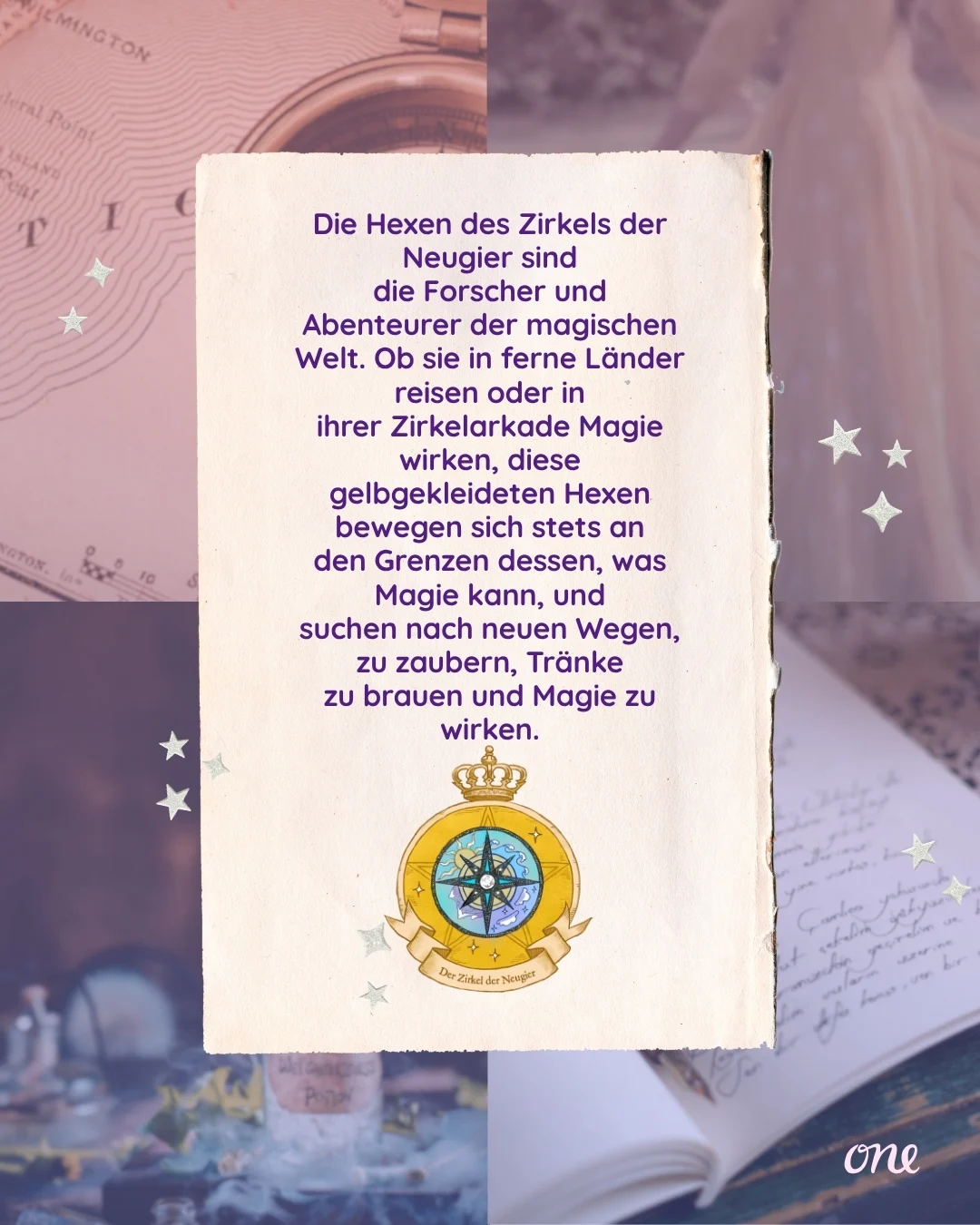 Zirkel gelb Beschreibung