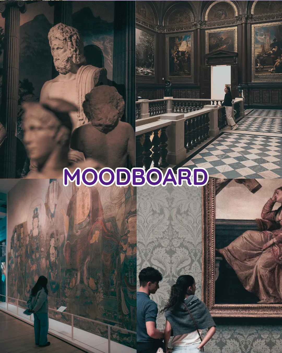 ONE | Museum of Modern Love | Slider Moodboard