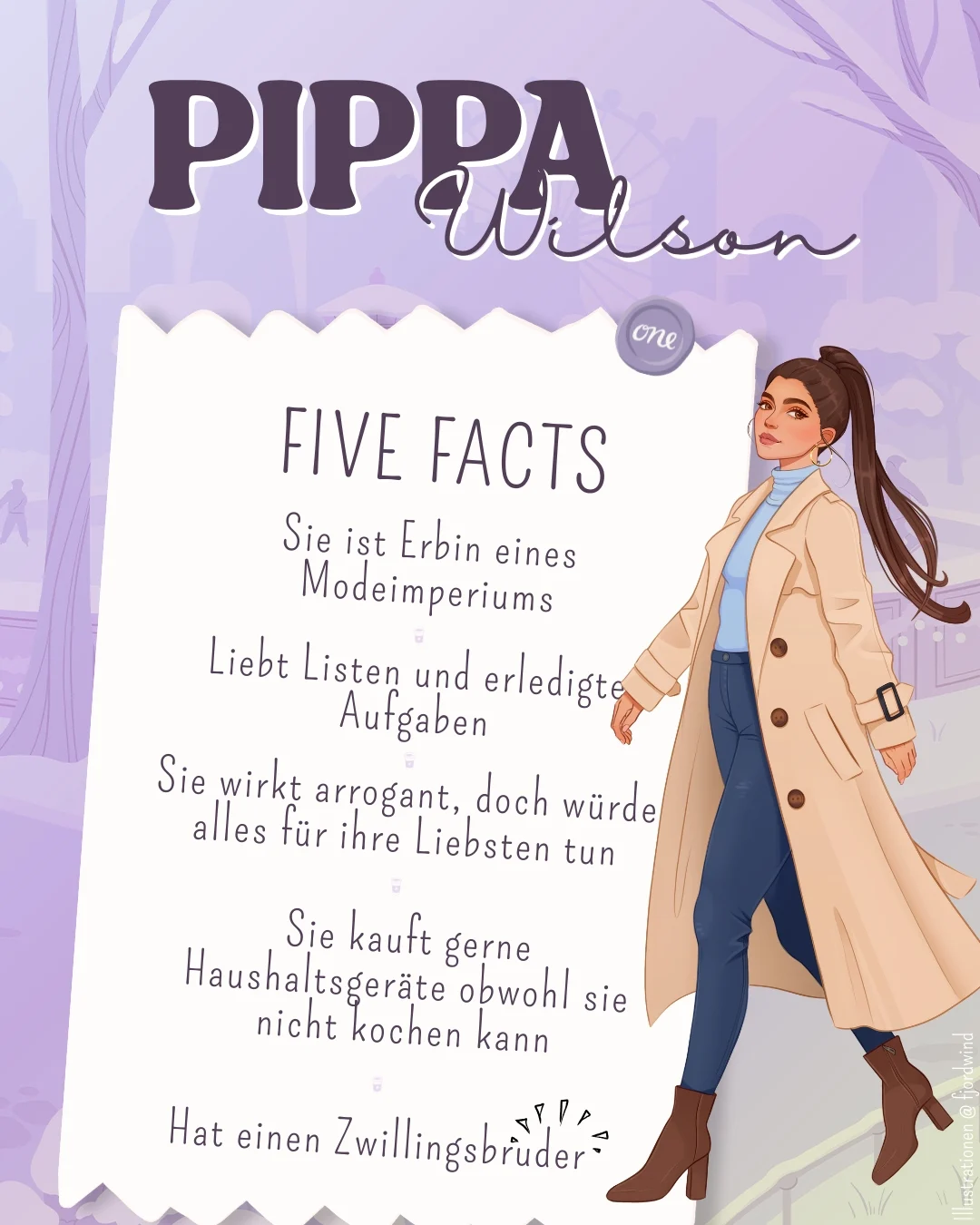 London Hearts 2 | Pippa 5 Facts
