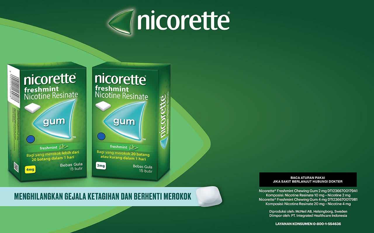 NICORETTE® FRESHMINT CHEWING GUM