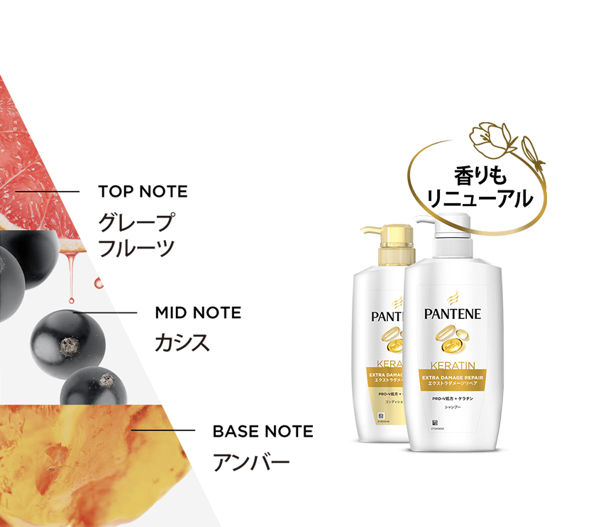 エクストラダメージリペアシリーズ | パンテーン (PANTENE) 公式サイト