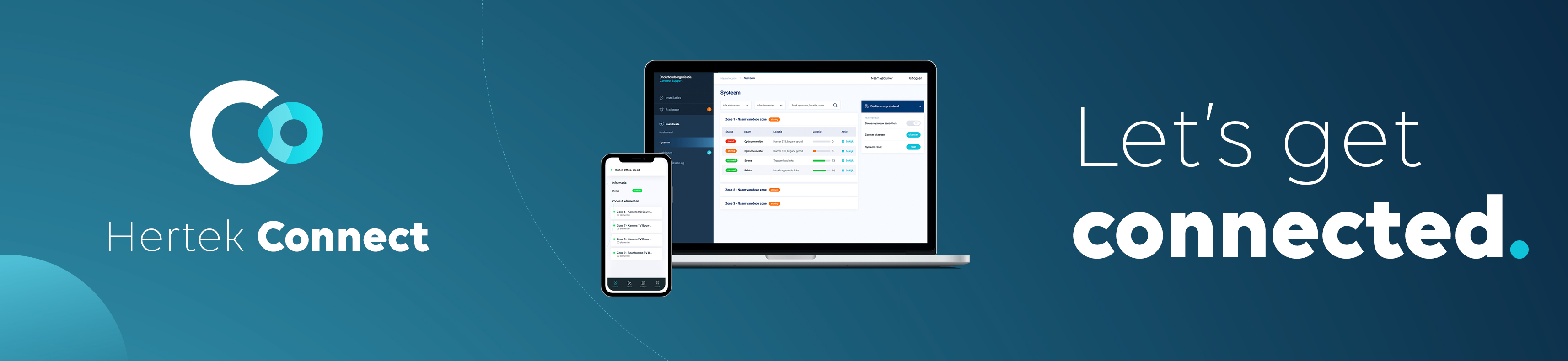 Hertek Connect - Homepage (Banner)