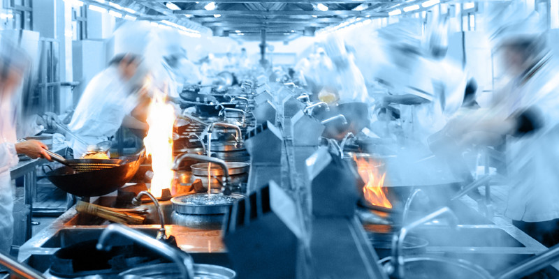 Commerciele keuken - Trisensor