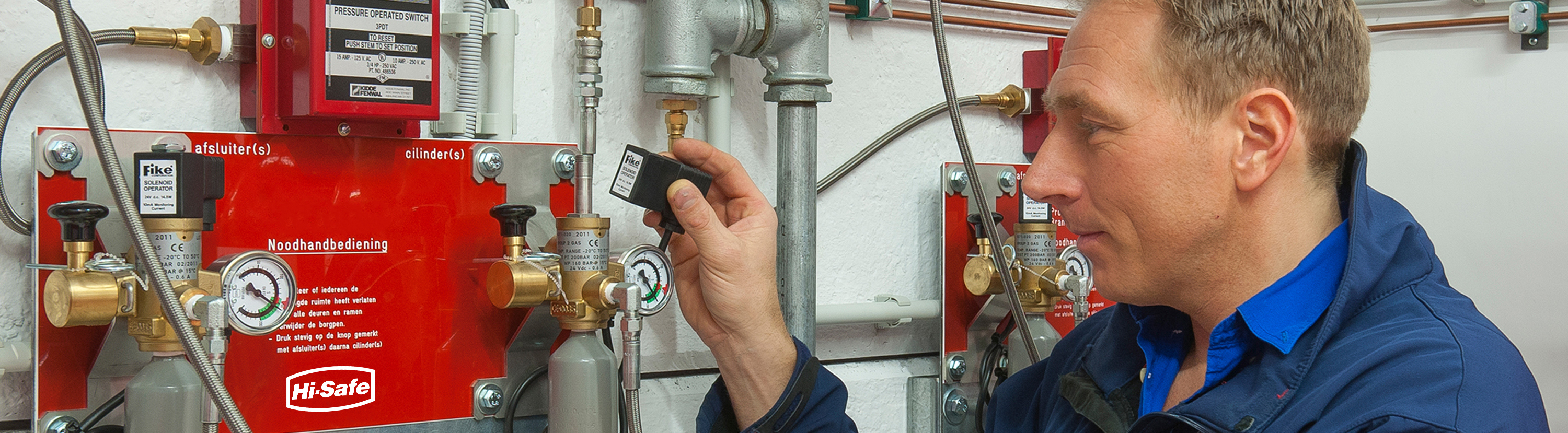 Automatisch chemisch blussen