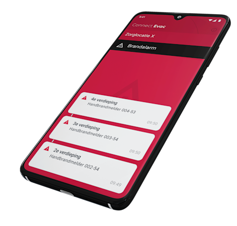 Connect Evac Android visual