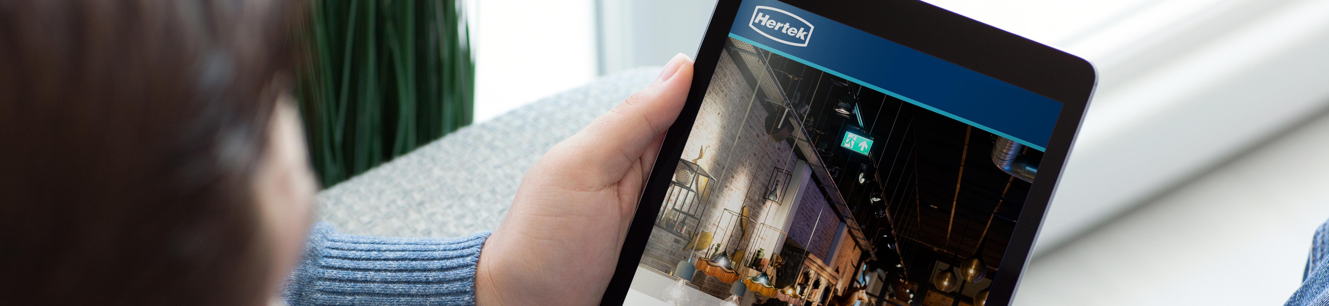 Tablet - Noodverlichting voor spanningsrail (13-3)