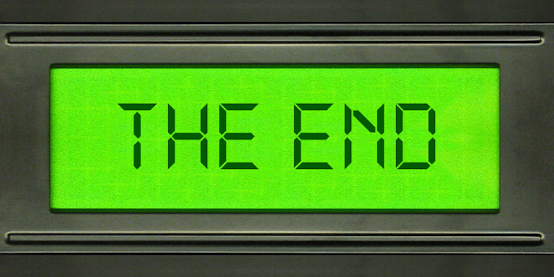 The End The End