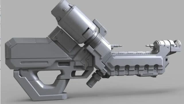 How to Make A Stylized Gun with 3ds Max-14