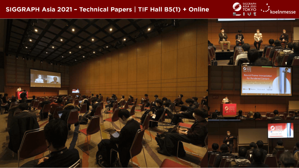 SIGGRAPH Asia 2021 - Technical Papers - TIF Hall B5 + Online