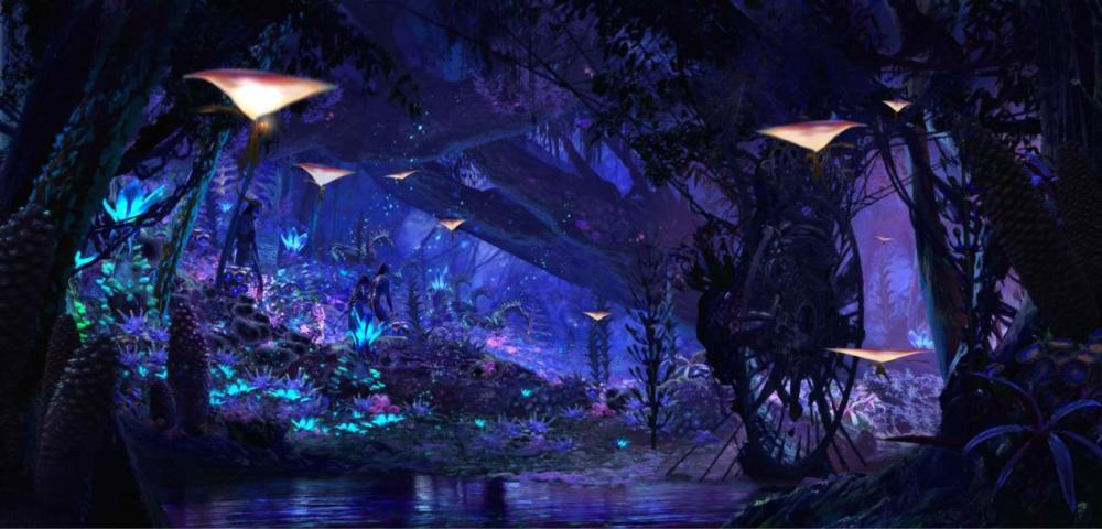 Scenes in Avatar created in 3ds Max