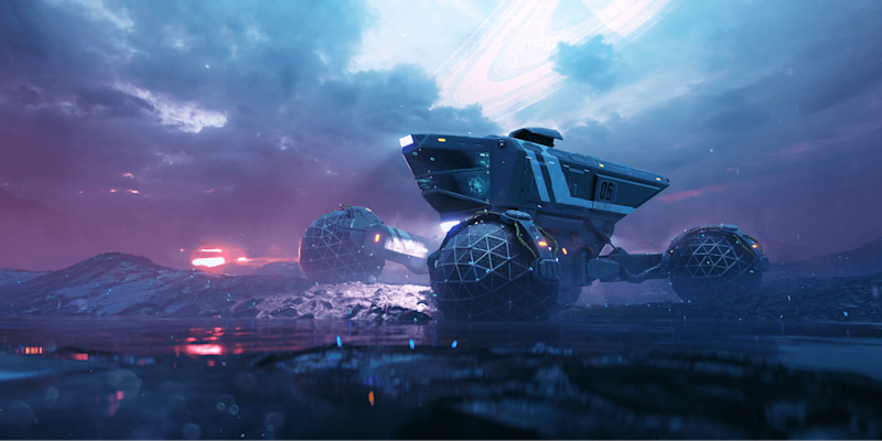 Make An Impressive Space Rover With Spherical Wheels in Maya