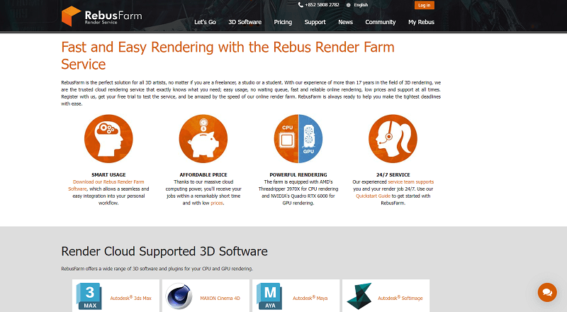 2023 Top 5 Best Cloud Rendering Platforms-Rebusfarm