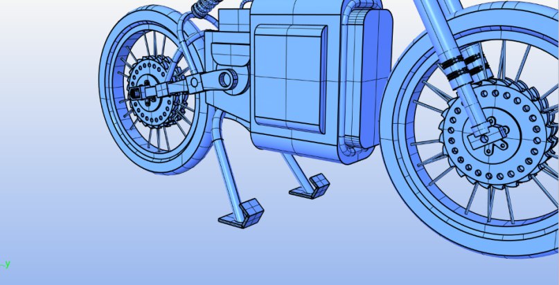 3D Modeling Tutorial of Rhino Motorcycle -10