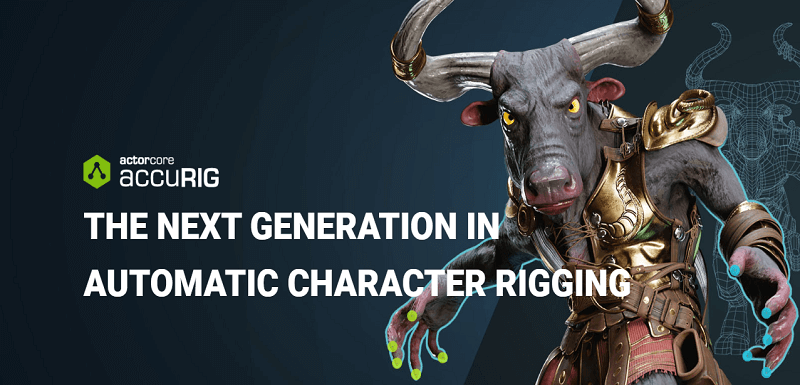 Reallusion Released AccuRig, A Free Automatic Character Rigging Tool