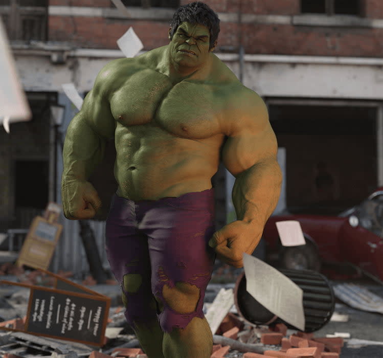 Hulk in the Aftermath © Roy Stanton
