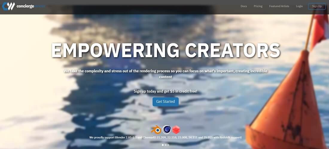 Blender rendering farm free