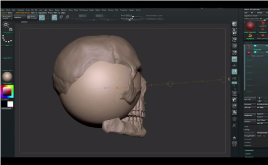 ZBRUSH TUTORIAL_ TECHNIQUE OF FACE SCULPT - (SUPERMAN) 