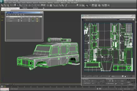 3ds Max Tutorial How to Make a Land Rover 3D Model - 6