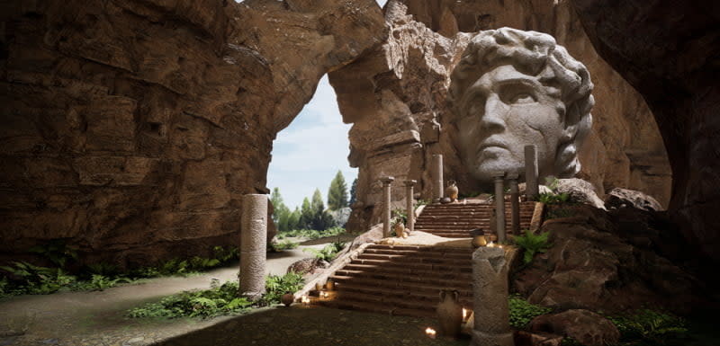 The Ruins of David Made With 3ds Max & ZBrush cover