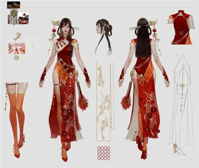 How to Create a Stylized Cheongsam Girl in ZBrush and 3ds Max - 9
