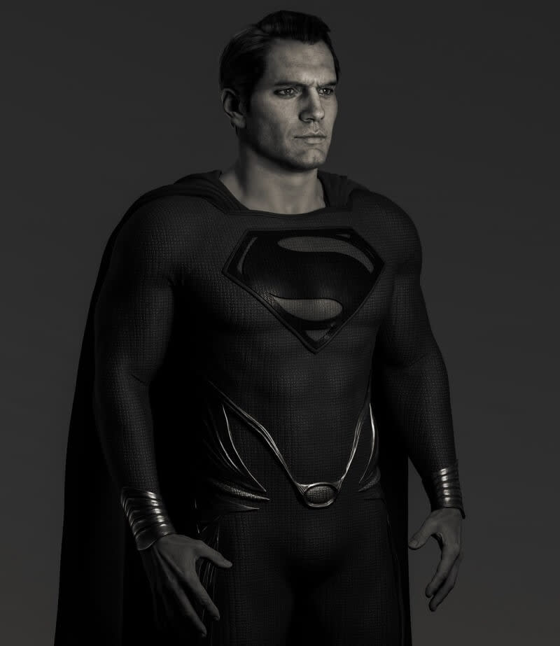 3D Henry Cavill Superman