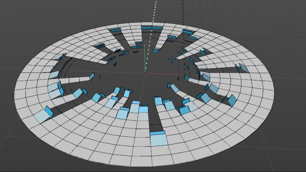 C4D Tutorial How to Animate a Square Collapse