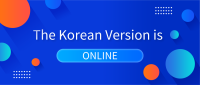 The Korean version of the website is now available