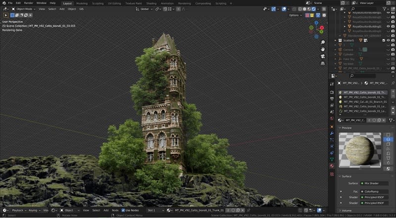 How to Create Overgrown Cityscape Environment with ‘Last of Us’ Vibe 6