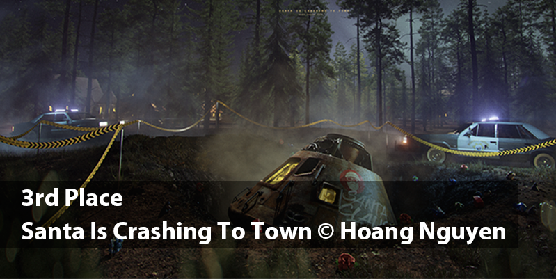Santa Is Crashing To Town-Hoang Nguyen