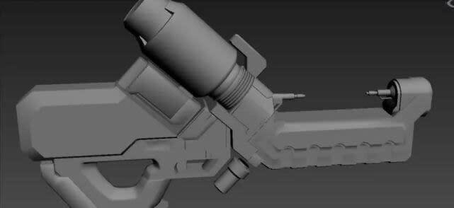 How to Make A Stylized Gun with 3ds Max-3