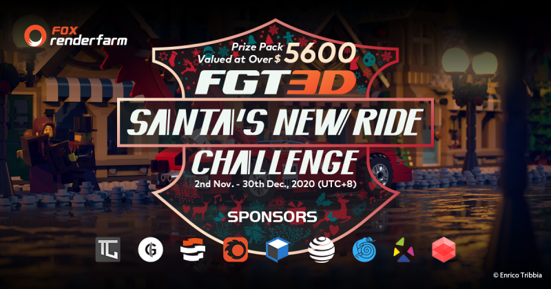 FGT3D Santa’s New Ride Challenge is Online Now!