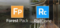 Fox Renderfarm Supports Forest Pack And RailClone Now!