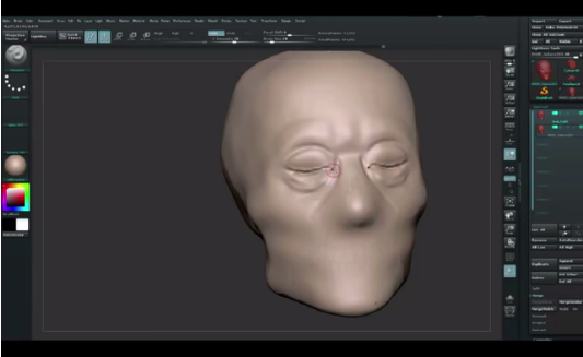 ZBRUSH TUTORIAL_ TECHNIQUE OF FACE SCULPT - (SUPERMAN) 