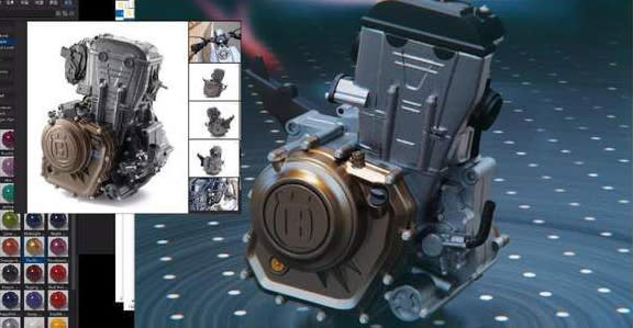 You Can Make a Complicated Engine in Such an Easy Way in 3ds Max