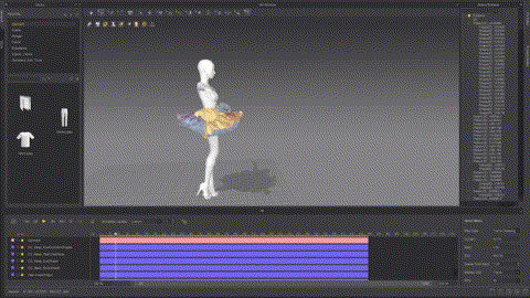 GIF 9 ballet tutu skirt simulation