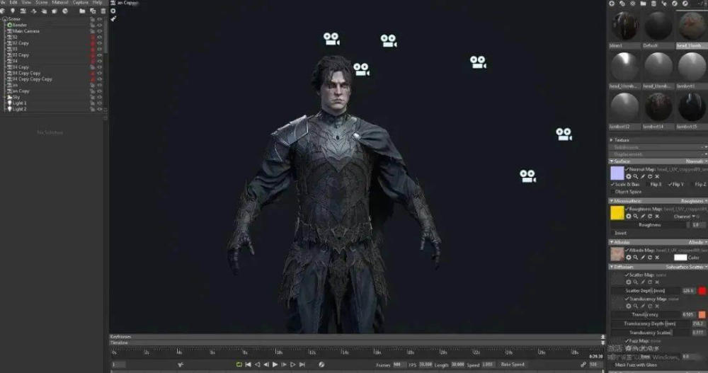 How to Use ZBrush and Maya to Make A Stylized Character The Dark Knight- 4