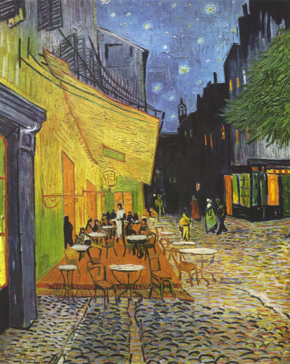 Vincent van Gogh Cafe Terrace at Night