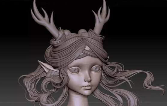 Grooming - How To Sculpt A Stylized Character In ZBrush
