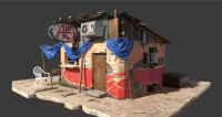 3ds Max Tutorial: A “Country Shop” Scene Production Sharing(2)