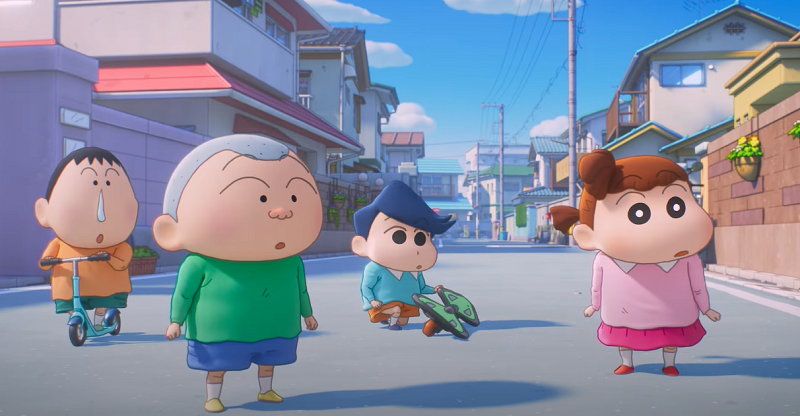 Official Trailer of The First 3DCG Film for Crayon Shin-chan Comes Out 2