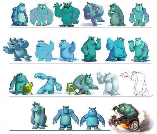 pixar character design process